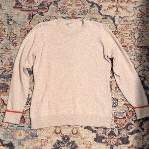 Orvis Cream Crewneck Sweater